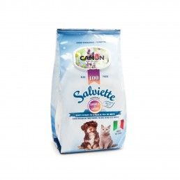 TOALHETES C/ AROMA CAMOMILA E LAVANDA - 100UN