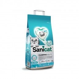 SANICAT CLUMPING WHITE ACTIVE - 10LT